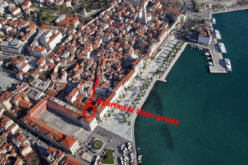 Apartman U Srcu Grada - Ilicev Prolaz Spalato Esterno foto